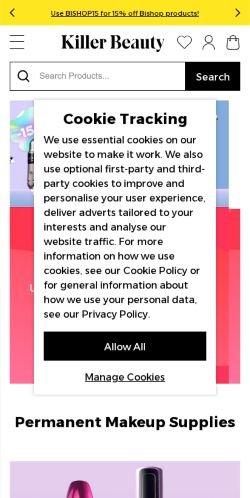 Mobile page screenshot