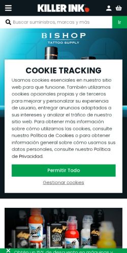 Mobile page screenshot