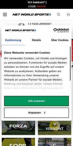 Mobile page screenshot