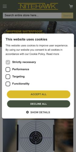 Mobile page screenshot