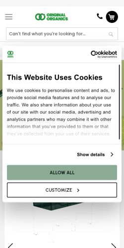 Mobile page screenshot