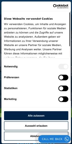 Mobile page screenshot