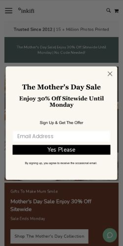 Mobile page screenshot
