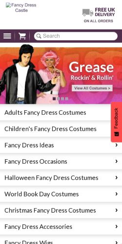 Mobile page screenshot