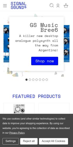 Mobile page screenshot