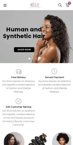 Mobile page screenshot