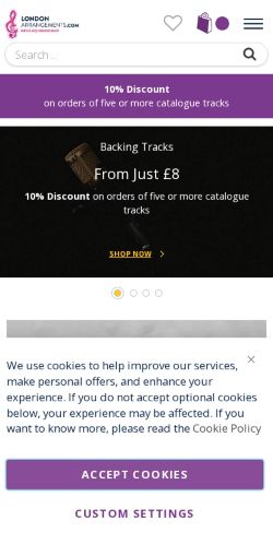 Mobile page screenshot