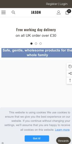 Mobile page screenshot