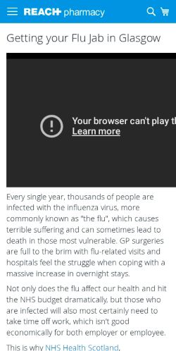 Mobile page screenshot