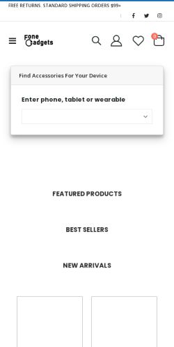 Mobile page screenshot