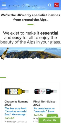 Mobile page screenshot