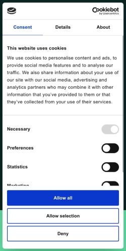 Mobile page screenshot