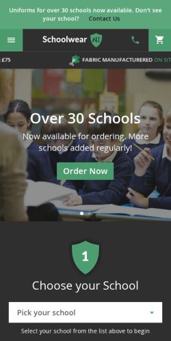 Mobile page screenshot