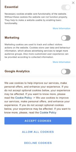 Mobile page screenshot