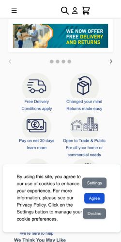 Mobile page screenshot