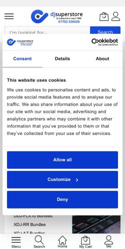 Mobile page screenshot