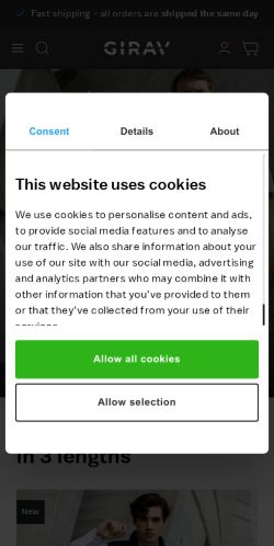 Mobile page screenshot