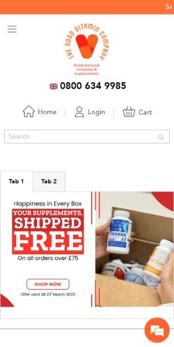 Mobile page screenshot