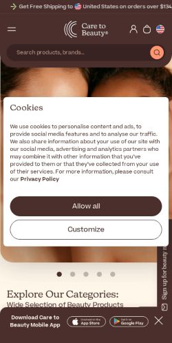 Mobile page screenshot