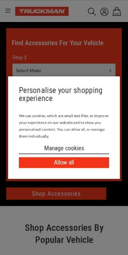 Mobile page screenshot