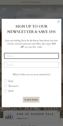 Mobile page screenshot