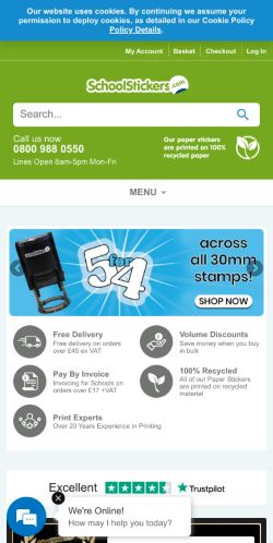 Mobile page screenshot