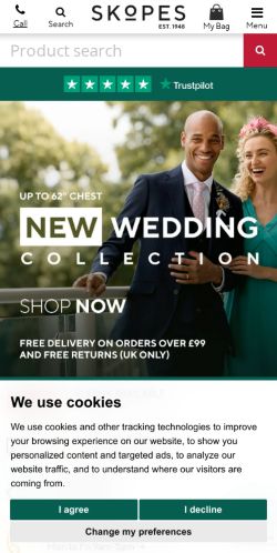 Mobile page screenshot