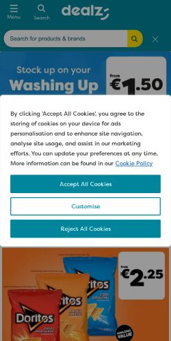 Mobile page screenshot
