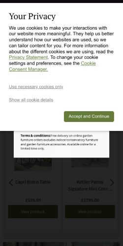 Mobile page screenshot