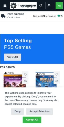 Mobile page screenshot