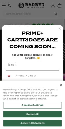 Mobile page screenshot