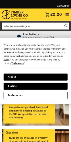 Mobile page screenshot