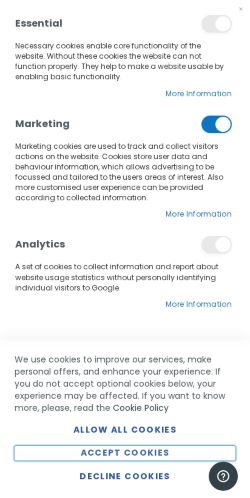 Mobile page screenshot