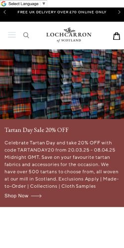 Mobile page screenshot