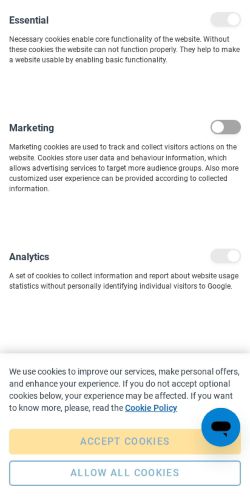 Mobile page screenshot