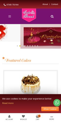 Mobile page screenshot