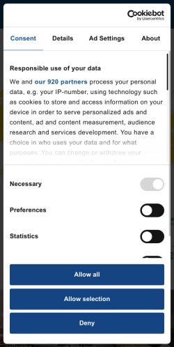 Mobile page screenshot