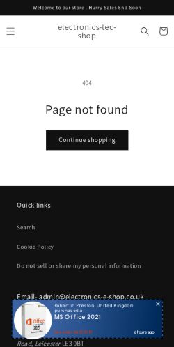 Mobile page screenshot