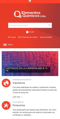 Mobile page screenshot