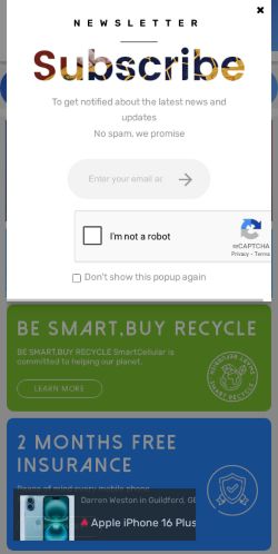 Mobile page screenshot