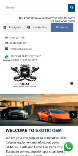 Mobile page screenshot