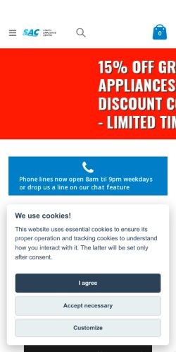 Mobile page screenshot