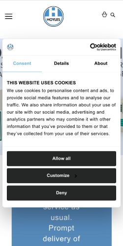 Mobile page screenshot