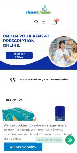 Mobile page screenshot