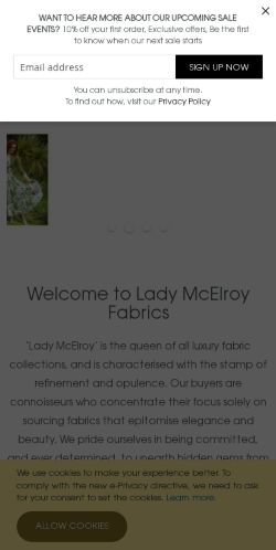 Mobile page screenshot