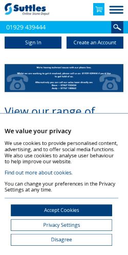 Mobile page screenshot