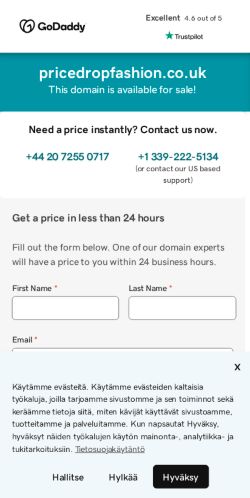 Mobile page screenshot