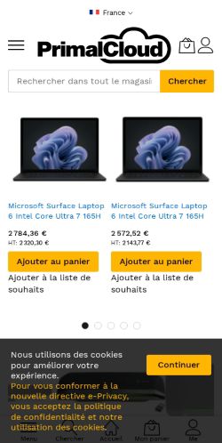 Mobile page screenshot