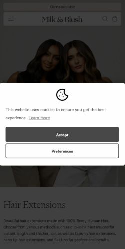 Mobile page screenshot