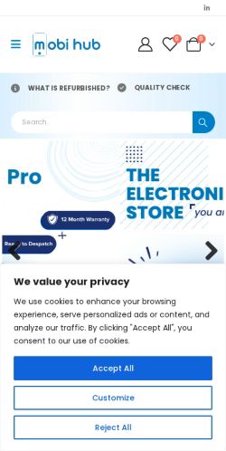 Mobile page screenshot